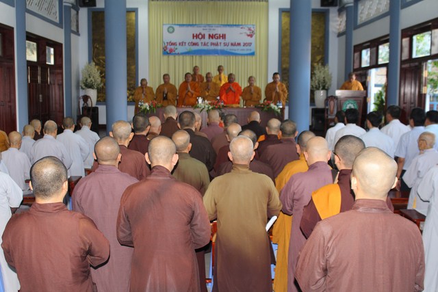 TP.VT: Hội nghị tổng kết Phật sự năm 2017