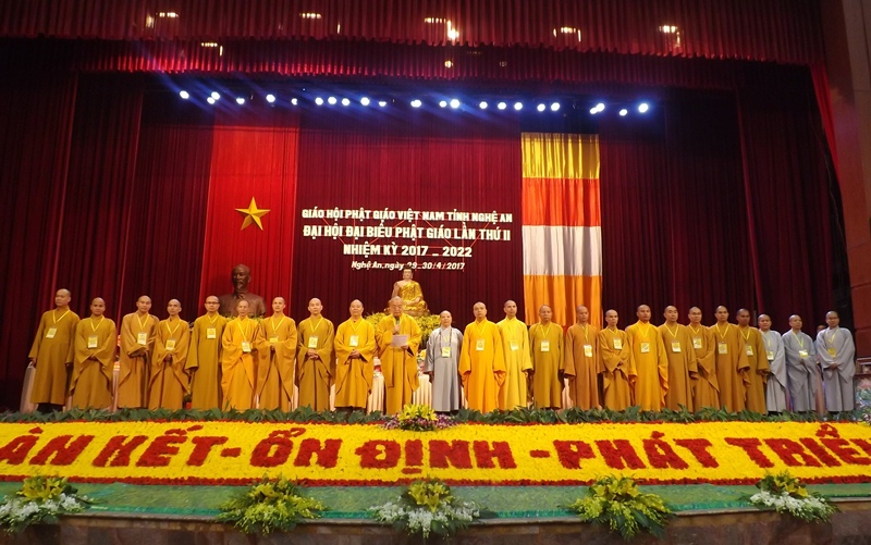 Nghệ An: Đại Hội Đại Biểu Phật Giáo Lần thứ II (2017-2022)