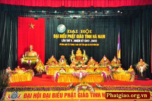Hà Nam: Đại Hội Đại Biểu Phật Giáo Lần Thứ V (2017-2022)