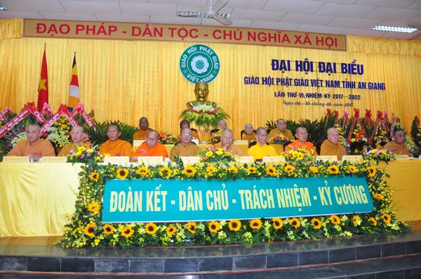 An Giang: Đại Hội Đại Biểu Phật Giáo Lần thứ VI (2017-2022)