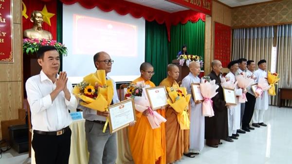 Phật giáo Long Điền: Tham Dự Hội Nghị Tổng Kết Phong Trào Thi Đua Yêu Nước “Sống Tốt Đời, Đẹp Đạo” năm 2023 