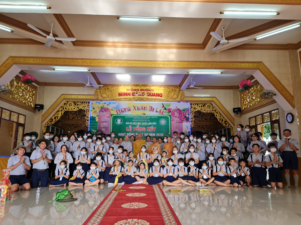 Phật Giáo Long Điền: Ban Đại Diện GĐPT huyện tổ chức trại TẤT BÁT LA và lễ tổng kết công tác Phật sự PL. 2564 - DL.2020