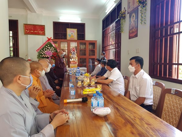 Phật giáo Long Điền: Lãnh đạo Tỉnh BR-VT thăm, chúc mừng BTS Phật giáo Long Điền nhân Kỷ niệm 40 năm thành lập GHPGVN