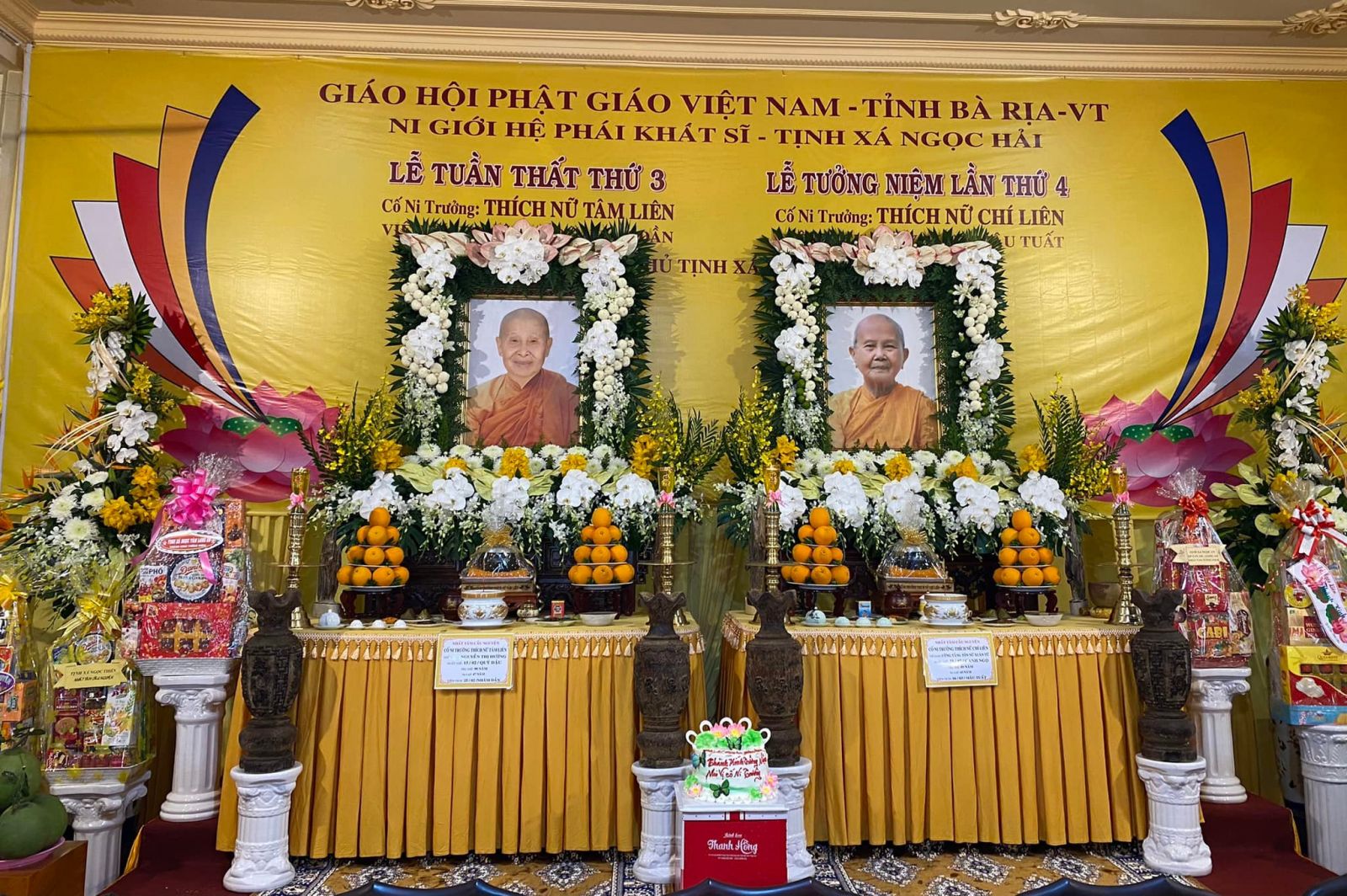 Phật giáo Long Hải: Tịnh xá Ngọc Hải tổ chức Lễ Tưởng niệm nhị vị Ni Trưởng viện chủ
