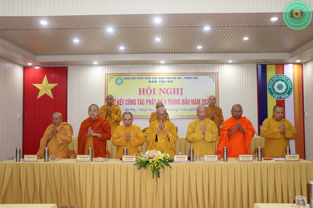 Phật giáo tỉnh BR-VT tổ chức Hội nghị sơ kết công tác Phật sự 6 tháng đầu năm 2023