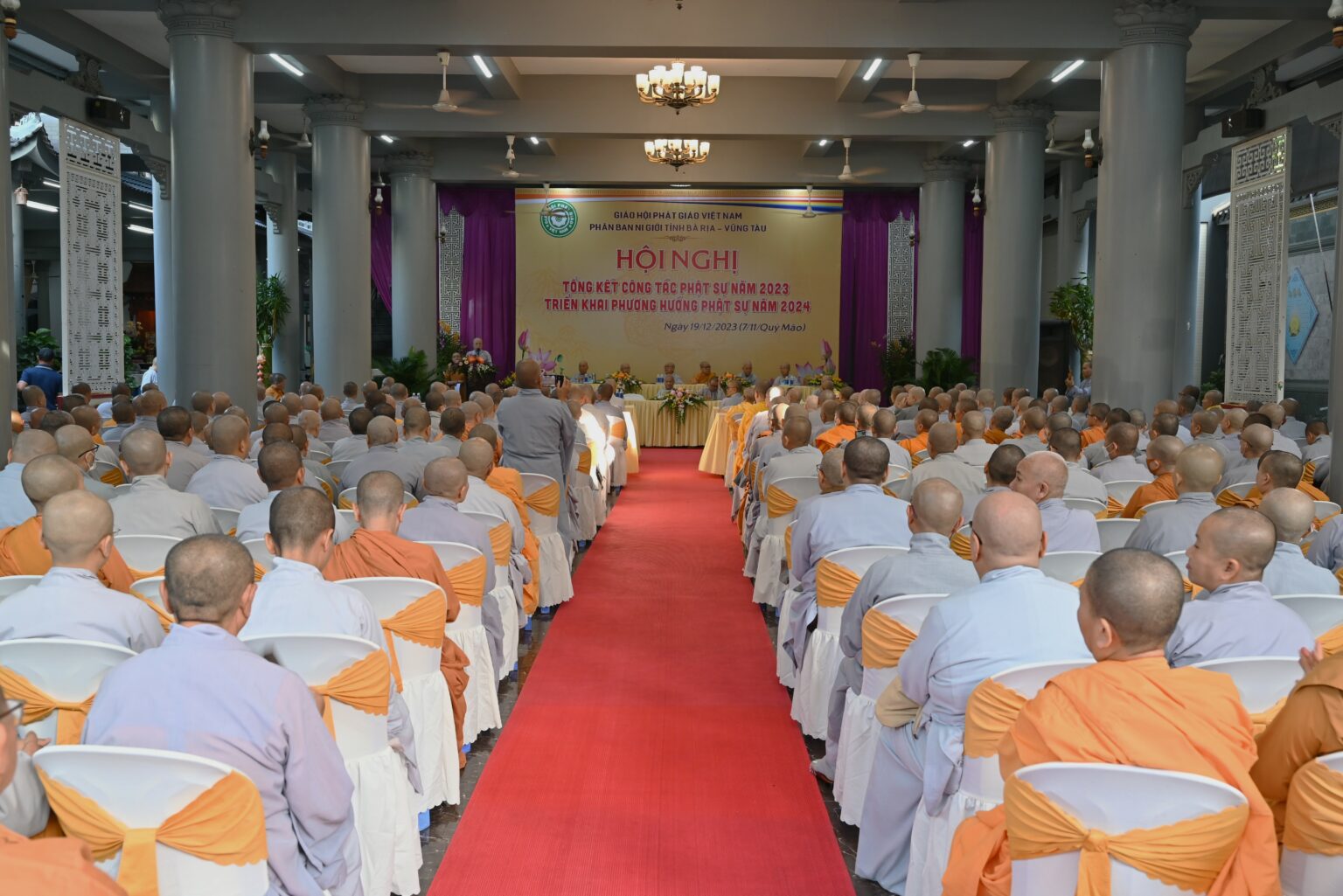 Hội nghị Tổng kết công tác Phật sự Phân Ban Ni Giới tỉnh năm 2023