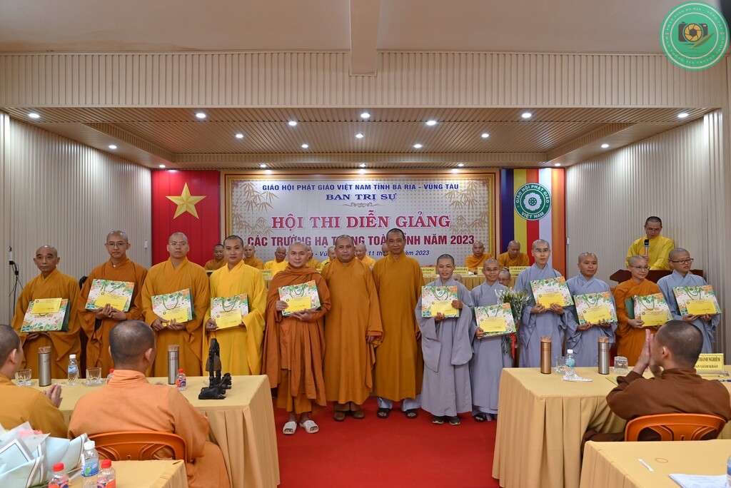 Vòng chung kết Hội thi diễn giảng các trường hạ năm 2023 (Phật lịch 2567)