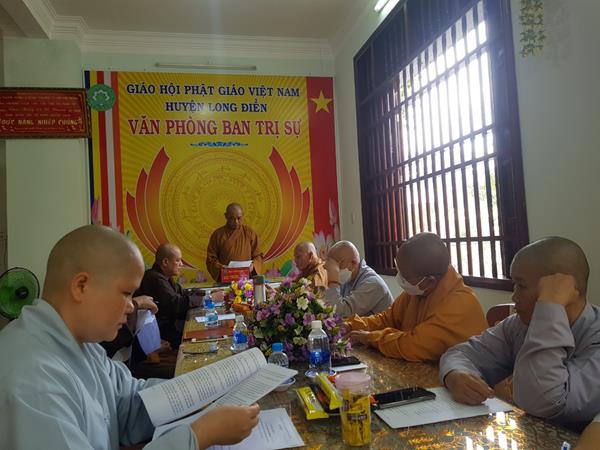 Phật giáo Long Điền: Họp lên kế hoạch tổ chức Đại lễ Phật đản PL. 2567 - DL. 2023