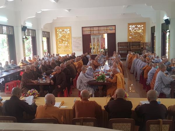 Phật giáo Long Điền: Kiết giới An cư và Kiện toàn Ban Tổ Chức Trường Hạ PL. 2567 - DL. 2023