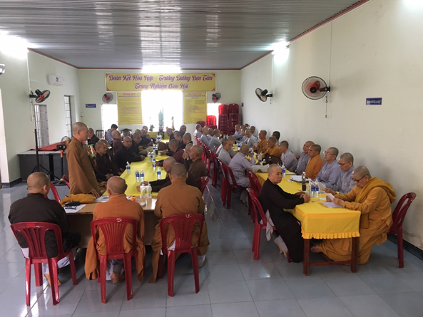 Phật giáo Long Điền: Phật giáo Long Điền họp lên kế hoạch Phật đản, An cư Kiết hạ PL. 2563-DL. 2019