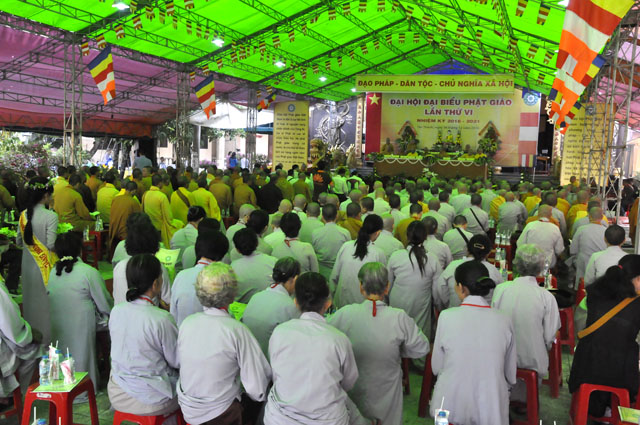 Phật giáo huyện Tân Thành, tỉnh Bà Rịa – Vũng Tàu tổ chức Đại hội nhiệm kỳ 2016 – 2021
