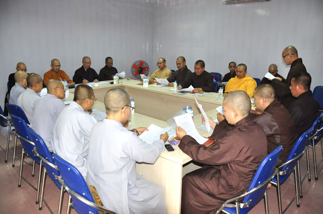 Ban Hoằng pháp tỉnh triển khai công tác Phật sự cho lễ Phật Đản và An Cư năm 2018.