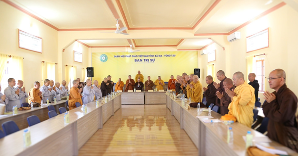 BR-VT: Thường trực Ban Trị sự Phật giáo tỉnh Bà Rịa Vũng Tàu chọn ra nhân sự ứng cử vào đại biểu Hội đồng Nhân dân tỉnh nhiệm kỳ 2021-2026