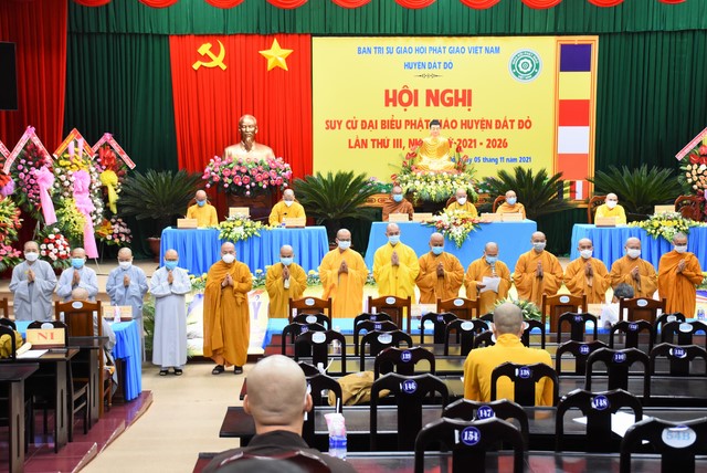 Phật Giáo Đất Đỏ: Hội nghị suy cử nhân sự Ban Trị Sự nhiệm kỳ 2021 - 2026