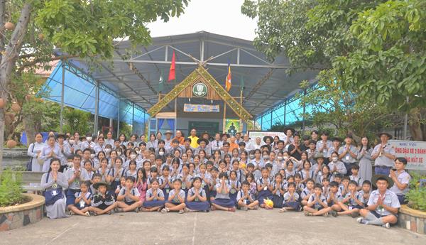 Ban Đại Diện GĐPT huyện Long Điền tổ chức trại TẤT BÁT LA và lễ tổng kết công tác Phật sự 2022