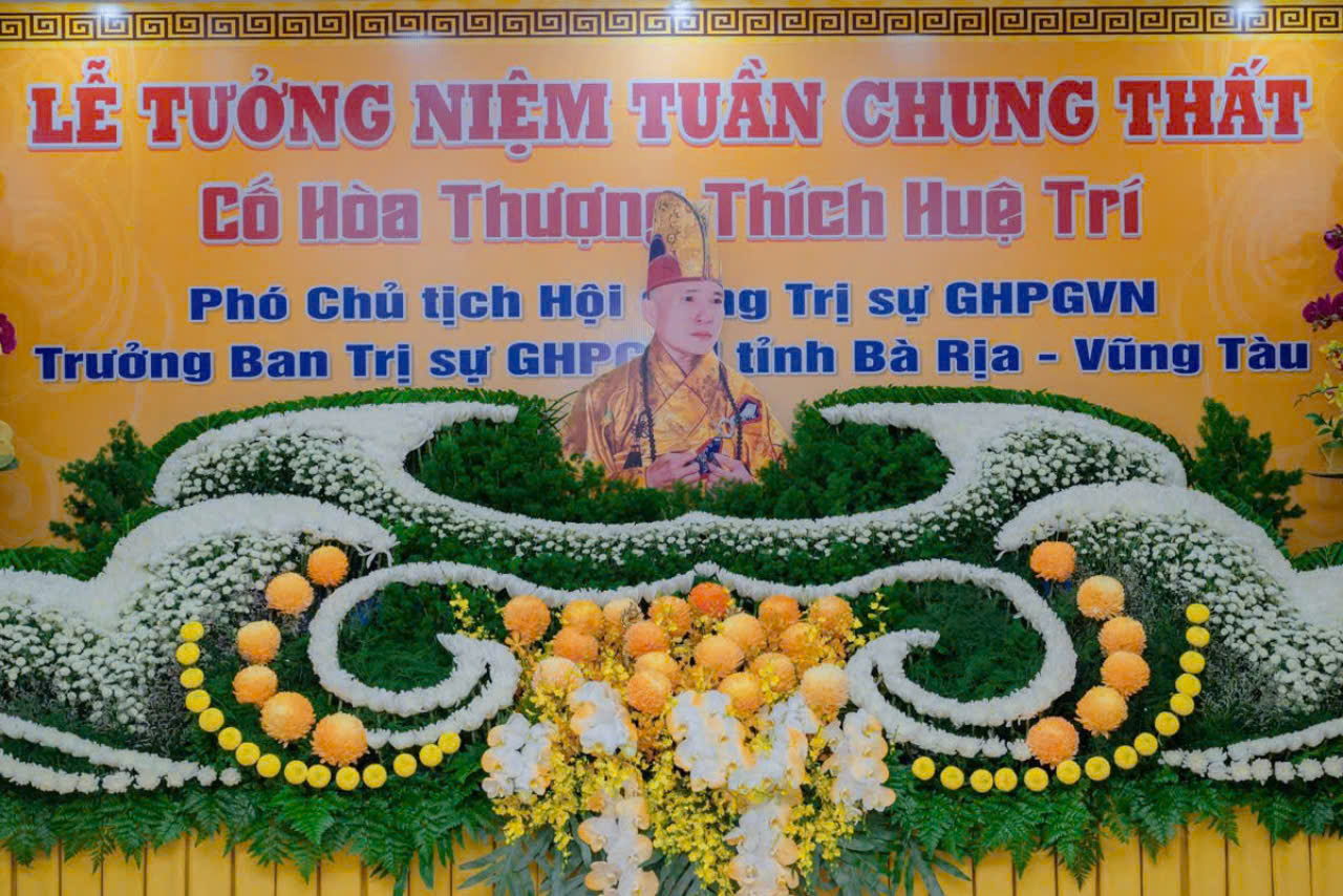 Lễ tưởng niệm tuần chung thất cố Hoà thượng Thích Huệ Trí